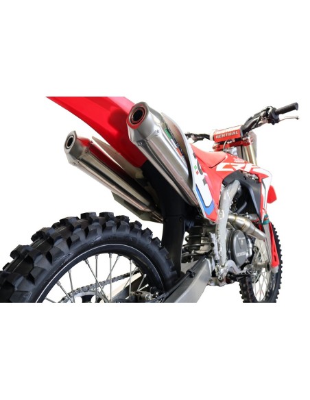 ESCAPE GPR Honda Crf 450 RX 2020 Pentacross Inox Sistema racing con Dbkiller FIM