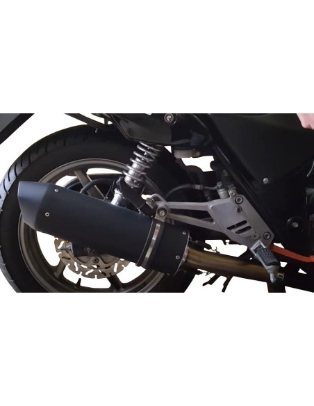 ESCAPE GPR Honda Cb 500 - S 1993/2005 Furore Nero Sistema Homologado