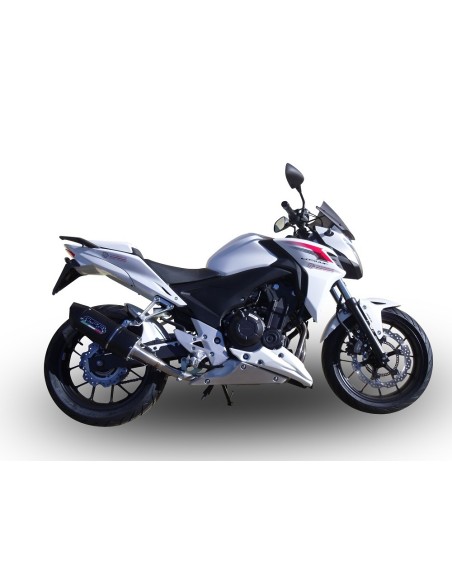 ESCAPE GPR Honda Cb 500 F 2013/2015 Furore Nero Sistema Homologado