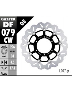 DISCO DE FRENO WAVE DF079CW 