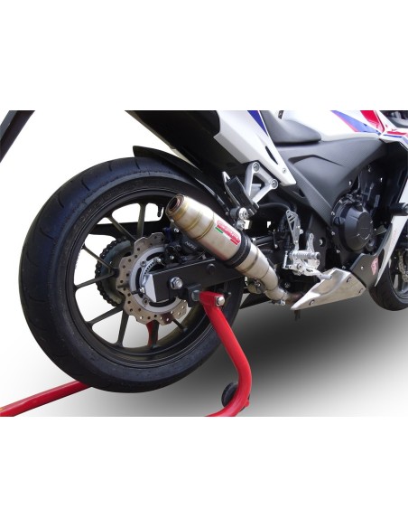 ESCAPE GPR Honda Cbr 500 R 2019/2021 e4 Deeptone Inox Sistema Homologado