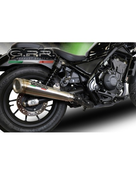 ESCAPE GPR Honda Cmx 500 Rebel 2021/2023 e5 Powercone Evo Sistema Homologado