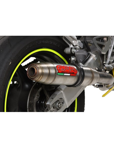 ESCAPE GPR Honda Cbr 600 F - Sport 2001/2007 Deeptone Inox Sistema Homologado