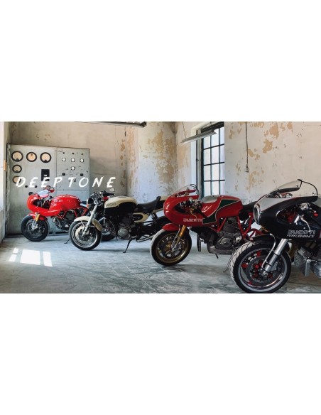 ESCAPE GPR Honda Cbr 600 F PC 35 1999/2000 Deeptone Black Cafè Racer Doble silenciador homologado