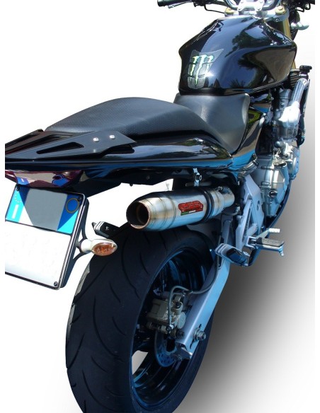 ESCAPE GPR Honda Hornet Cb 600 F 2003/2006 Deeptone Inox Sistema homologado con catalizador incluido