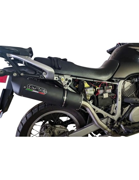 ESCAPE GPR Honda Transalp Xl 600 V 1986/1999 Furore Nero Sistema Homologado