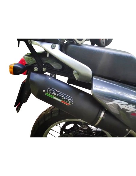 ESCAPE GPR Honda Transalp Xl 600 V 1986/1999 Furore Nero Sistema Homologado