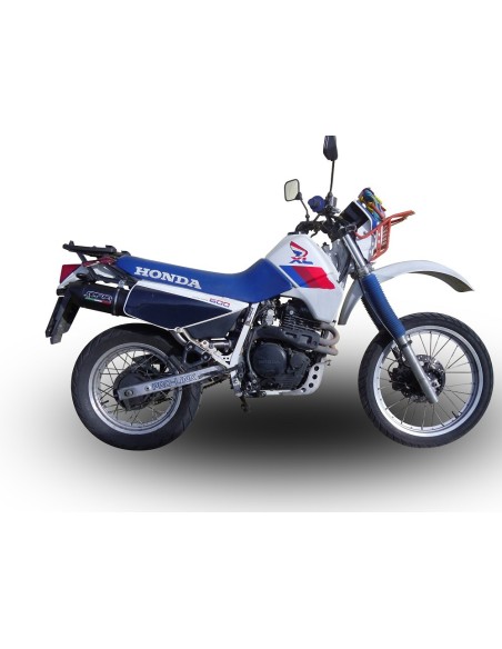 ESCAPE GPR Honda Xl 600 Lm-Rm 1985/1989 Furore Nero Sistema Homologado