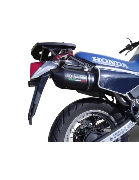 ESCAPE GPR Honda Xl 600 Lm-Rm 1985/1989 Furore Nero Sistema Homologado