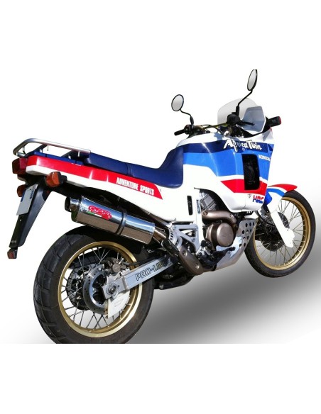 ESCAPE GPR Honda Africa Twin 650 Rd03 1988/1989 Trioval Sistema Homologado