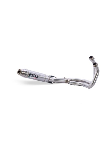 ESCAPE GPR Honda Cbr 650 F 2017/2018 e4 Deeptone Inox Sistema racing con Dbkiller no homologado