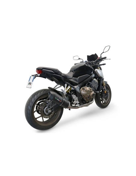 ESCAPE GPR Honda Cbr 650 F 2017/2018 e4 Furore Nero Sistema racing con Dbkiller no homologado