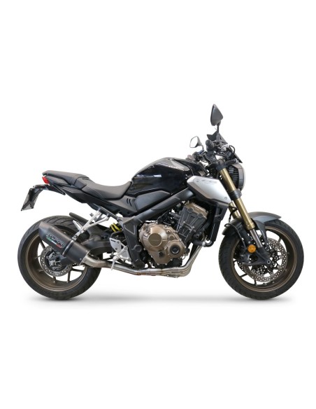 ESCAPE GPR Honda Cbr 650 R 2021/2023 e5 Furore Nero Sistema racing con Dbkiller no homologado