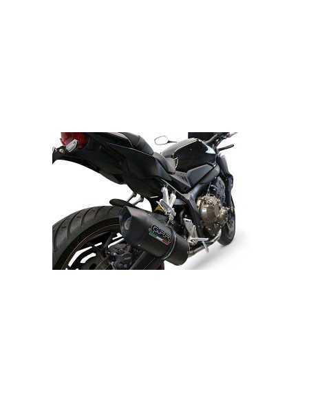ESCAPE GPR Honda Cbr 650 R 2021/2023 e5 Furore Nero Sistema racing con Dbkiller no homologado