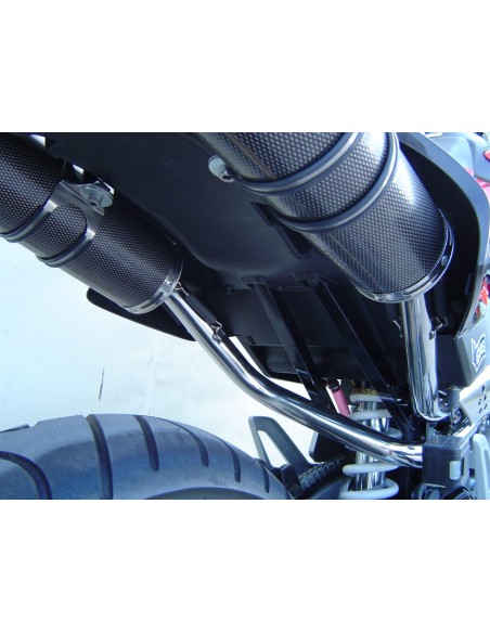 ESCAPE GPR Honda Fmx 650 2005/2008 Inox Tondo Sistema homologado con catalizador incluido