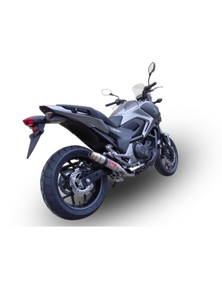ESCAPE GPR Honda Nc 700 X - S Dct 2012/2013 Deeptone Inox Sistema Homologado
