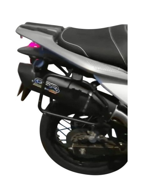 ESCAPE GPR Honda Transalp Xl 700 V 2007/2014 Furore Nero Sistema Homologado