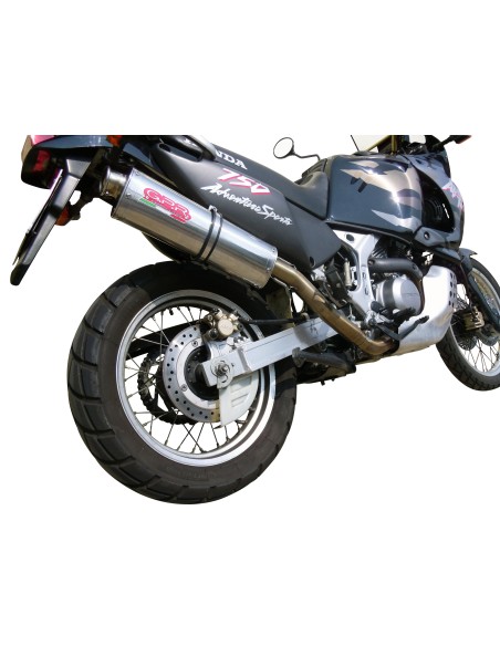 ESCAPE GPR Honda Africa Twin 750 RD07 1993/2003 Trioval Sistema Homologado