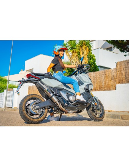 ESCAPE GPR Honda Forza 750 2025/2026 e5 plus M3 Titanium Natural Sistema Homologado