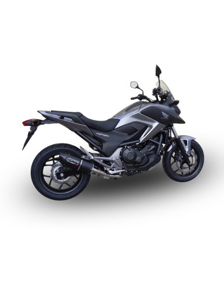 ESCAPE GPR Honda Nc 750 X - S Dct 2014/2015 e3 Furore Nero Sistema Homologado