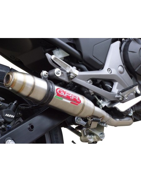 ESCAPE GPR Honda Nc 750 X - S Dct 2016/2020 e4 Deeptone Inox Sistema Homologado