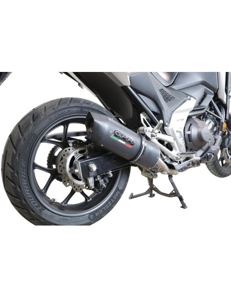 ESCAPE GPR Honda Nc 750 X - S Dct 2021/2023 e5 Furore Evo4 Nero Sistema Homologado