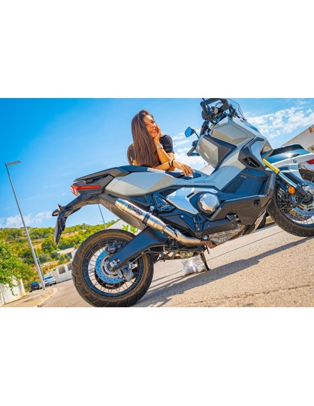 ESCAPE GPR Honda X-Adv 750 2016/2020 e4 Deeptone Inox Sistema Homologado