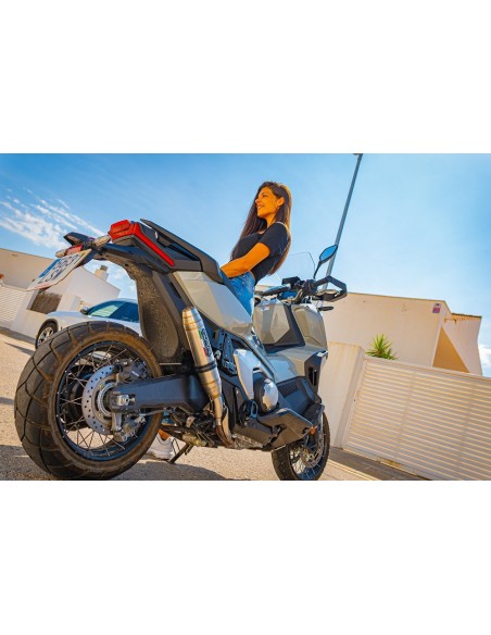 ESCAPE GPR Honda X-Adv 750 2016/2020 e4 Deeptone Inox Sistema Homologado