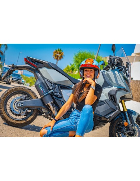 ESCAPE GPR Honda X-Adv 750 2016/2020 e4 Furore Evo4 Nero Sistema Homologado