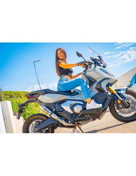 ESCAPE GPR Honda X-Adv 750 2021/2024 e5 Deeptone Inox Sistema Homologado