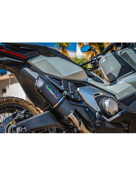 ESCAPE GPR Honda X-Adv 750 2021/2024 e5 Furore Evo4 Nero Sistema Homologado