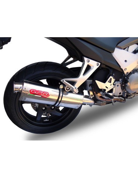 ESCAPE GPR Honda Crossrunner 800 2011/2014 Trioval Sistema Homologado