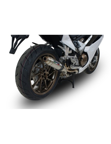 ESCAPE GPR Honda Vfr 800 F 2014/2016 e3 Deeptone Inox Sistema Homologado