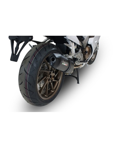 ESCAPE GPR Honda Vfr 800 F 2014/2016 e3 Furore Nero Sistema Homologado