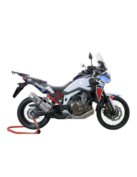 ESCAPE GPR Honda Crf 1000 L Africa Twin 2015/2017 e3 Dual Inox Sistema Homologado