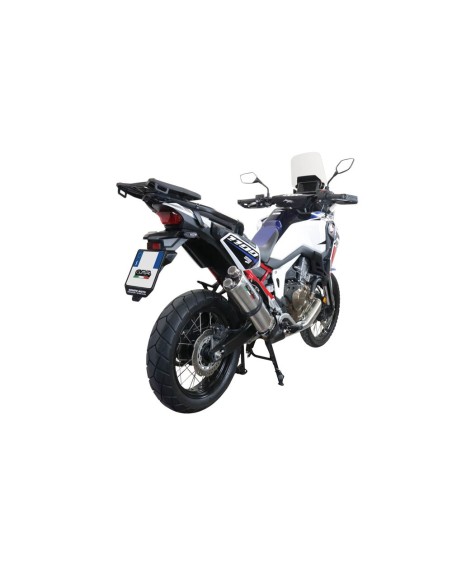 ESCAPE GPR Honda Crf 1000 L Africa Twin Adventure Sport 2018/2020 e4 Dual Inox Sistema Homologado