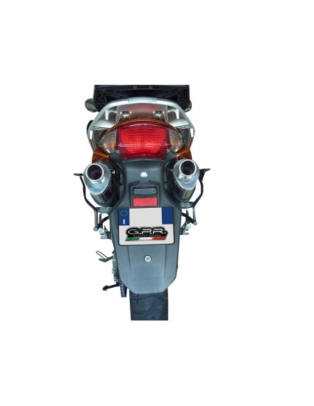 ESCAPE GPR Honda Varadero 1000 1999/2011 Trioval Sistema Homologado