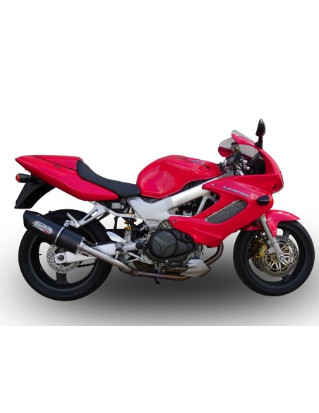 ESCAPE GPR Honda Vtr 1000 F Firestorm 1997/2007 Furore Nero Sistema Homologado