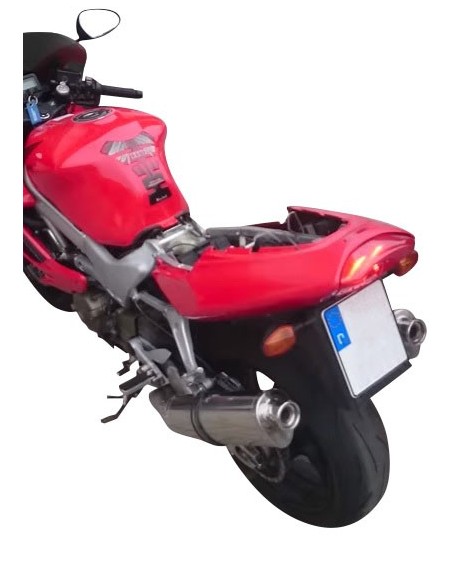 ESCAPE GPR Honda Vtr 1000 F Firestorm 1997/2007 Trioval Sistema Homologado
