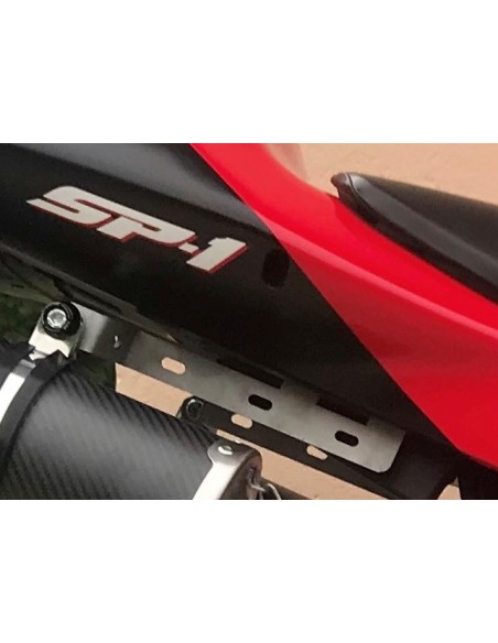 ESCAPE GPR Honda Vtr 1000 Sp-1 2000/2001 Furore Nero Sistema Homologado