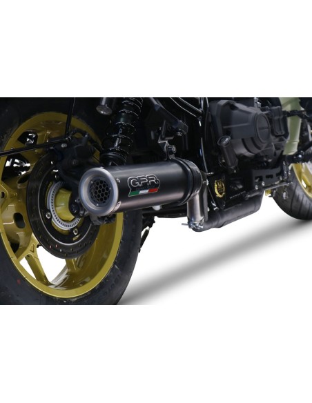 ESCAPE GPR Honda Cmx 1100 Rebel 2021/2024 M3 Black Titanium Sistema Homologado