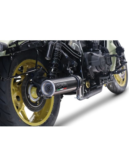ESCAPE GPR Honda Cmx 1100 Rebel 2021/2024 M3 Poppy Sistema Homologado