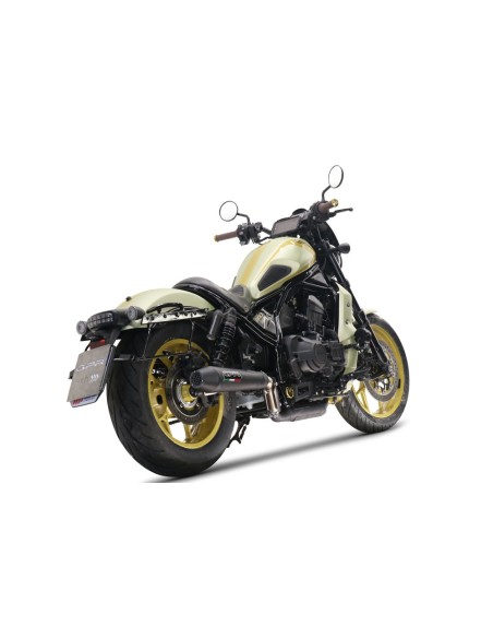 ESCAPE GPR Honda Cmx 1100 Rebel 2021/2024 Ultracone Nero Sistema Homologado