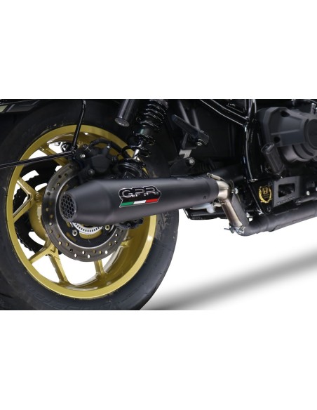 ESCAPE GPR Honda Cmx 1100 Rebel 2021/2024 Ultracone Nero Sistema Homologado