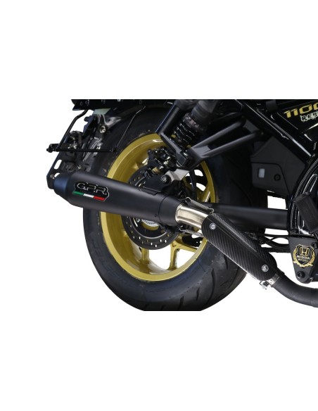 ESCAPE GPR Honda Cmx 1100 Rebel 2021/2024 Ultracone Nero Sistema Homologado