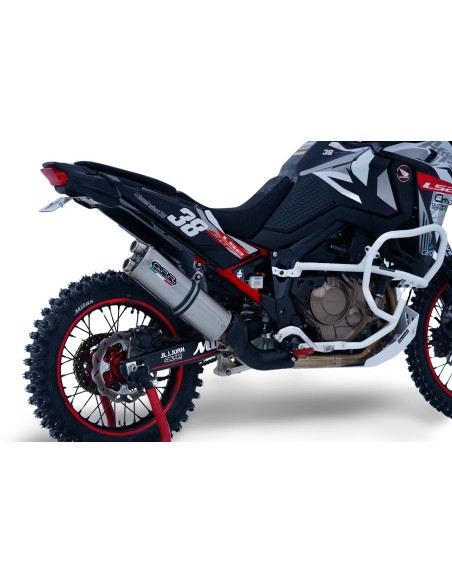ESCAPE GPR Honda Crf 1100 L Africa Twin 2025/2026 e5 Dual Inox Sistema Homologado