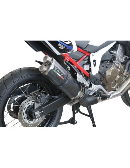 ESCAPE GPR Honda Crf 1100 L Africa Twin 2025/2026 e5 Dual Poppy Sistema Homologado