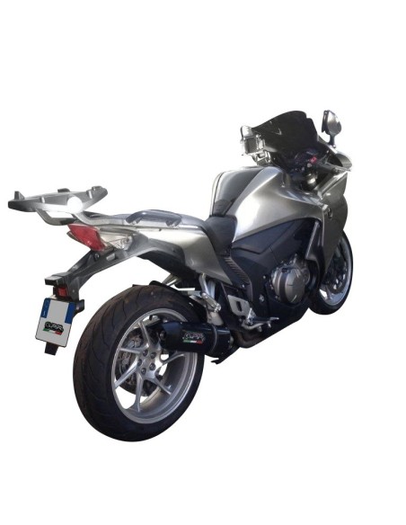 ESCAPE GPR Honda Vfr 1200 F i.e. 2010/2016 e3 Furore Nero Sistema Homologado