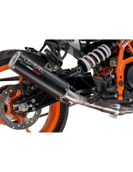 ESCAPE GPR Husqvarna Svartpilen 125 2024/2025 e5plus M3 Black Titanium Sistema Homologado