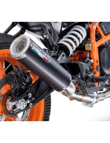 ESCAPE GPR Husqvarna Svartpilen 125 2024/2025 e5plus M3 Black Titanium Sistema Homologado